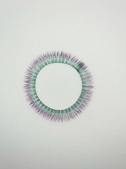 Ombre - Green/Purple